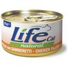 LIFE PETCARE Srl Pollo con Gamberetti LifeCat 85g