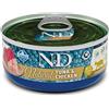 RUSSO MANGIMI SpA N&D Natural Feline Tuna & Chicken Farmina 70g