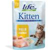 Life Petcare Srl Kitten Alimento Completo per Gattini 70Gr
