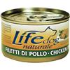 LIFE PETCARE Srl Life Pet Care Filetti di Pollo per Cani Adulti, 90g