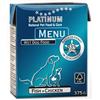Menu Fish & Chicken Dog Platinum 375g