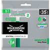 Extra Essential 2 Rasoio Usa e Getta Sensitive Wilkinson 5 Pezzi