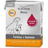 Menu Tacchino E Salmone PLATINUM 375g