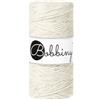 Bobbiny Cordino per Macramè, 3 mm, tripla torsione; 100 m a scelta (dorato Golden Natural)