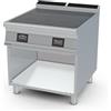 LOTUS Cucina vetroceramica con 4 zone di cottura - Touch - cm 80 x 90 x 90 h