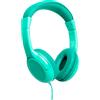 celly Cuffie con filo, Stereo, Colore Verde - KidsBeat TF