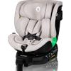 Lionelo Seggiolino Auto 0-36 Kg Isofix / 0M - 12 Anni / 40-150 cm / Gruppo 0+/1/2/3 Girevole a 360° colore Beige Sand Bamboo - Harmony i-Size