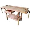 Vigor 4894510 Banco Lavoro in Legno, Marrone