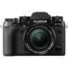 Fujifilm X-T2 + Obiettivo Zoom XF18-55mm F2.8-4 R LM OIS Fotocamera digitale da 24 megapixel, Sensore X-Trans CMOS III APS-C, Mirino EVF 2,36MP, LCD 3 orientabile, Ottiche intercambiabili, Nero