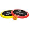 Schildkröt Ogo Sport Set per giochi attivi | 2 Dischi morbidi Ø29cm con rete elastica + 1 palla pelosa Ø6,5cm | Gioco all'aperto divertente e sicuro
