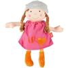 Sigikid 39409 Bambola piccola Softdolls Bambola, giocattolo consigliato dai 6 mesi in su, colore rosa