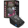 WECAREYU Misuratore Pressione da Braccio Cardio TOP con Lettura Vocale e Memorizzazione, Bracciale 22-40 cm, Rilevamento Battito Irregolare, Certificazione FDA