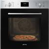 Smeg SF6400S1PZXN forno 65 L Nero, Acciaio satinato
