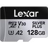 Lexar Professional SILVER PLUS 128 GB MicroSDXC UHS-I