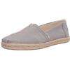 TOMS Alpargata Rope, Mocassino basso Donna, Grigio, 36 EU