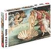 Piatnik 5421 - Puzzle Boticelli - La nascita di Venere 1000 pezzi, blu vivo, rosa e oro