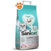 Sanicat Lettiera Agglomerante Clumping White Rose Petal - Sacco Da 8 Lt