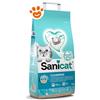 Sanicat Agglomerante Clumping White Active Marsiglia Soap - Sacco Da 10 Lt