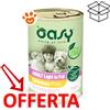 Oasy Dog Lifestage Light in Fat Pollo - Lattina Da 400 Gr - CONFEZIONE RISPARMIO