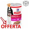 Hill's Dog Science Plan Adult Manzo - Lattina da 370 Gr - CONFEZIONE RISPARMIO