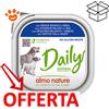 Almo Nature Dog Daily Pesce Bianco e Riso - Vaschetta Da 100 Gr - CONFEZIONE RISPARMIO