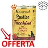 Unipro Dog Rustico Tacchino con Pasta e Carote - Lattina Da 400 Gr - CONFEZIONE RISPARMIO