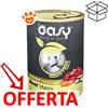 Oasy Dog Grain Free Adult Medium-Large Manzo - Lattina Da 400 Gr - CONFEZIONE RISPARMIO