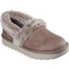 SKECHERS Slip on Cozy Up in tessuto spalmato e pelo sintetico