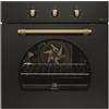 Electrolux FR53G - Forno Multifunzione - Serie 300 - Linea Rustico - 68 lt - nero opaco - classe A