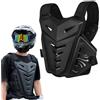 Comebachome Armatura motociclistica, giubbotto per l'armatura per moto regolabile, attrezzatura protettiva in moto assorbente ammortizzatore, protezione posteriore del torace motociclistico per uomini bici di sp