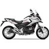 AZgraphishop KIT ADESIVI CARENA COMPATIBILE PER HONDA NC 750 X ARROW STYLE FS-NC750X(NWS) (Bianco)