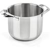 Barazzoni, My Pot, Pentola ø28cm, Acciaio Inox 18/10, Capacità 13,5lt, Triplo fondo adatto anche per Induzione, Made in Italy
