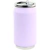 Yoko Design Lattina isotermica a doppia parete in acciaio inox, senza BPA, borraccia riutilizzabile eco-responsabile per acqua, sport, bambini, ufficio, viaggio 280 ml, lavanda pastello