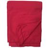 Ragged Rose Tovaglia Tessa Tinta Unita, 100% Popeline di Cotone, Rosso, 140 x 230 CMS