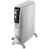 De'Longhi Dragon TRD04 1025 Dragon - Riscaldatore a olio da 2500 W (dissipazione del calore), 1100 watt, 52 x 16 x 65 cm, bianco, 230 V ~ 50 Hz