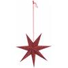 Villa d'Este Home Tivoli Stella led decorativa Ø 60 cm, rosso, XMas Paper
