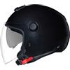 Nexx Casco Moto Jet Nexx Y.10 PLAIN Nero Opaco