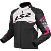 Ls2 Giubbotto Moto Donna LS2 APEX LADY Nero Bianco Rosa