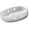 LE COQ PORCELAINE Estia fornello bianco cm 25x15 h cm 5 (minimo 4 pezzi)