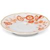 LE COQ PORCELAINE Florentius piattino tè bianco e arancione Ø cm 15 (minimo 6 pezzi)