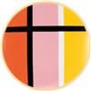 LE COQ PORCELAINE Geometrikós piatto pane ocra Ø cm 16 (minimo 6 pezzi)