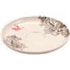 LE COQ PORCELAINE Kerasia piattino per tazza caffè color avorio Ø cm 12 (minimo 12 pezzi)