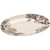 LE COQ PORCELAINE Kerasia piatto per salsiera color avorio cm 16x11 (minimo 12 pezzi)