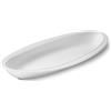 LE COQ PORCELAINE Parthenon vassoio ovale fondo bianco matt cm 26x11,5 h cm 3 (minimo 12 pezzi)