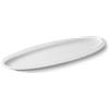 LE COQ PORCELAINE Parthenon vassoio ovale stretto bianco matt cm 33,5x14,5 (minimo 8 pezzi)