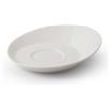 LE COQ PORCELAINE Castalia piattino per tazze caffè color avorio Ø cm 11 inclinato (minimo 12 pezzi)