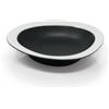 LE COQ PORCELAINE Persephone ciotola angolare nero matt con fascia bianca Ø cm 18 h cm 3 (minimo 12 pezzi)