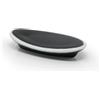 LE COQ PORCELAINE Persephone porta bacchette nero matt con filo bianco cm 6x3 h cm 1,5 (minimo 96 pezzi)