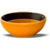 LE COQ PORCELAINE Ekate coppetta rotonda alta arancione Ø cm 10 h cm 4 (minimo 6 pezzi)