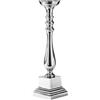 LE COQ PORCELAINE Stylos candelabro platino 1 fiamma h cm 38,5